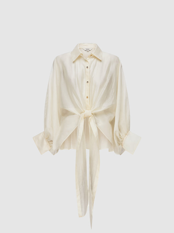 ANNA SHIRT, flat lay