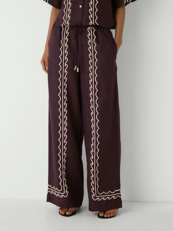 LANI PANT, close-up detail