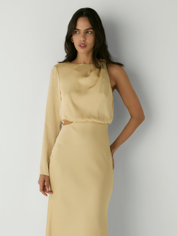 MIRANDA MIDI DRESS, close-up detail