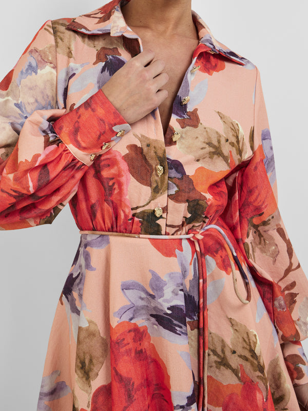 KENZA MINI DRESS, close-up detail