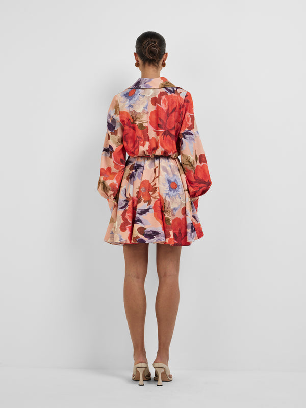 KENZA MINI DRESS, back view