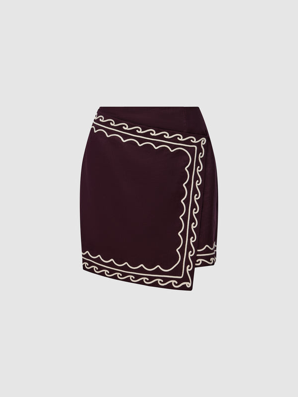 LANI SKIRT, flat lay
