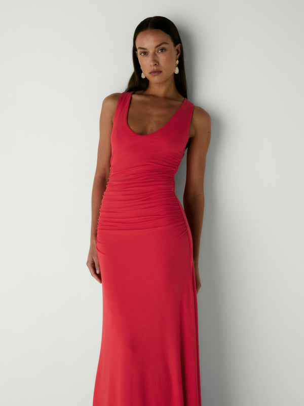 RIVER MAXI DRESS, close-up detail