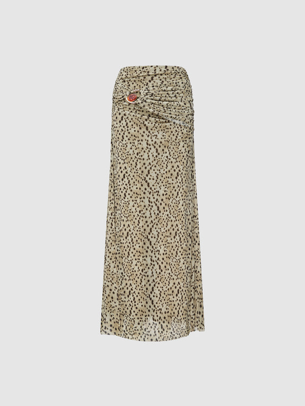ELARA MAXI SKIRT, flat lay
