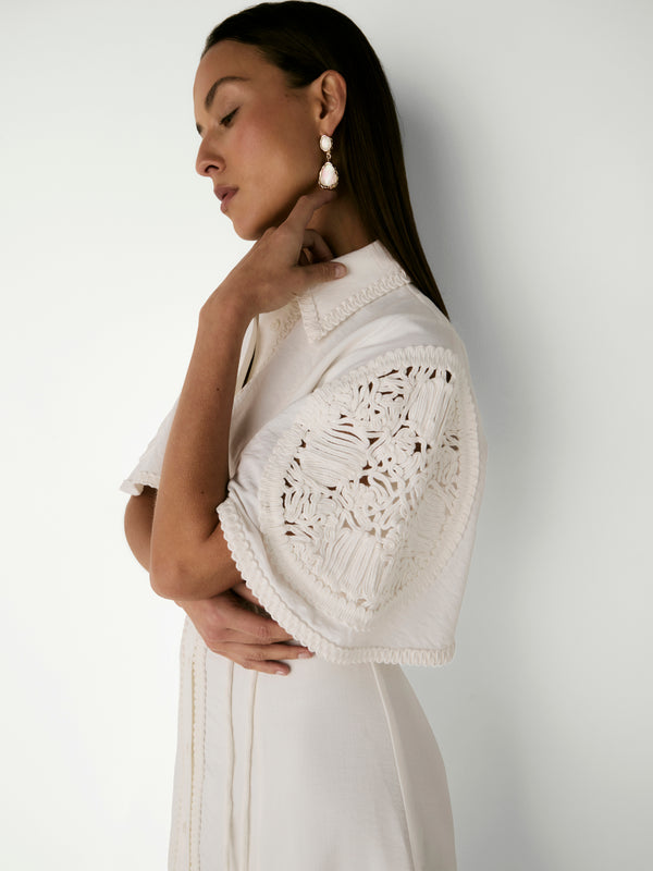 MARIETTA DRESS, close-up detail