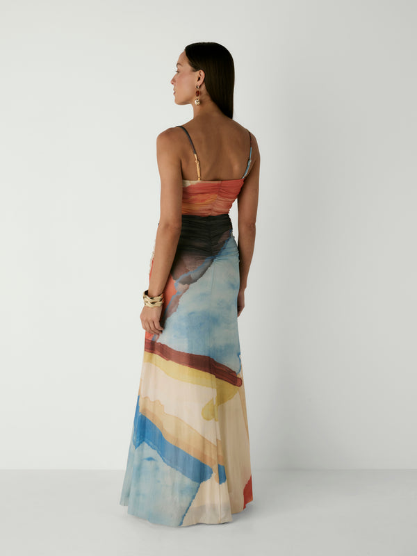 NEVADA MAXI DRESS, back view