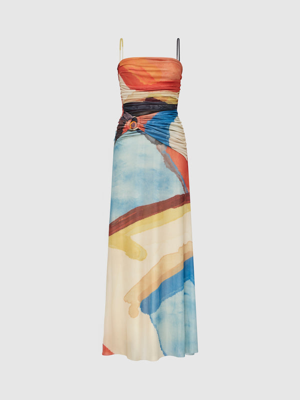 NEVADA MAXI DRESS, flat lay