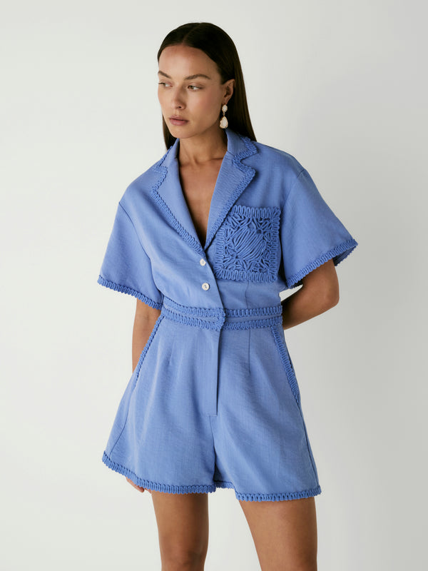MARBELLA PLAYSUIT, close-up detail