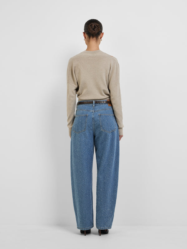 WINONA KNIT TOP, back view