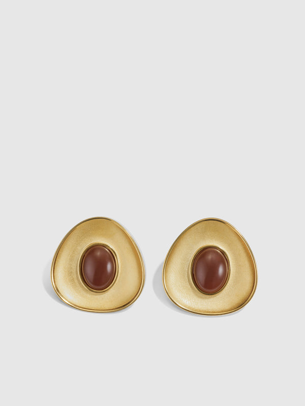 NOUR EARRING, flat lay