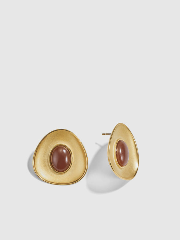 NOUR EARRING, close-up detail