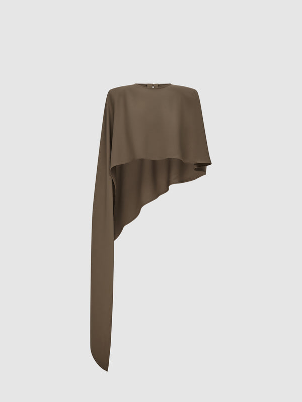 FAE CAPE AND CAMI, flat lay