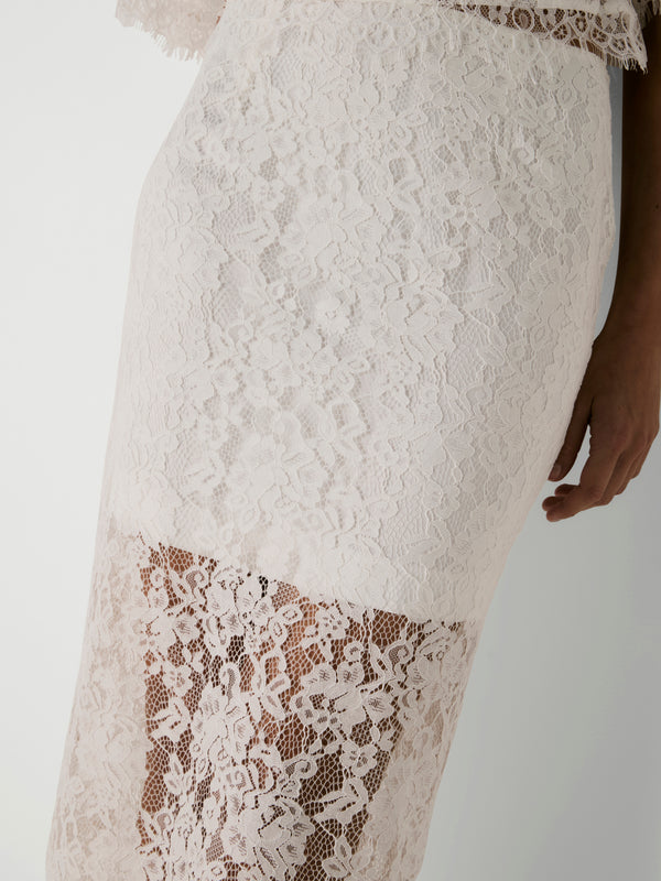 HARLOW MAXI SKIRT, close-up detail