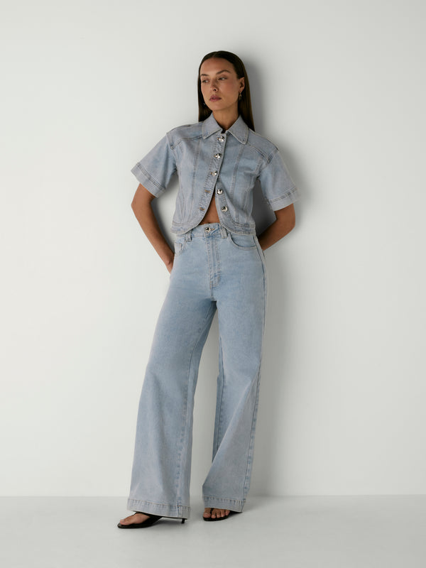 MABEL JEAN, front view on size 8 model