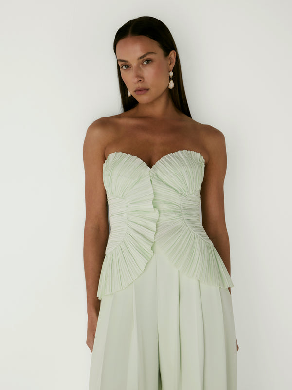 SORAYA BUSTIER, close-up detail on size 8 model