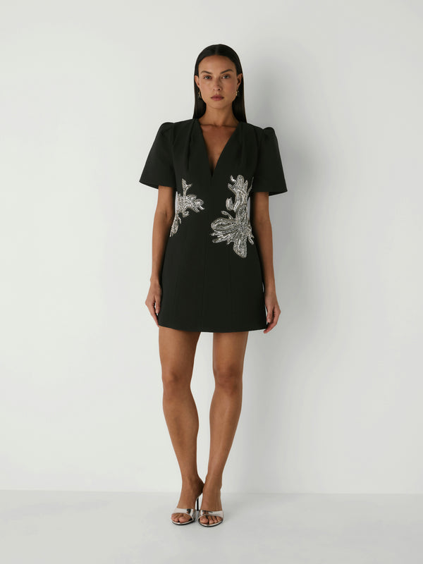 LYRA DRESS, front view on size 8 model
