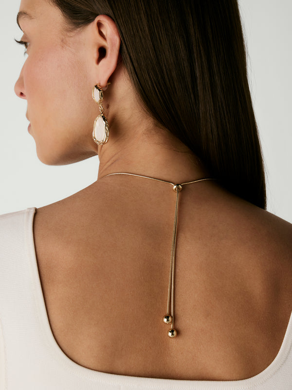 ASTON NECKLACE, back view