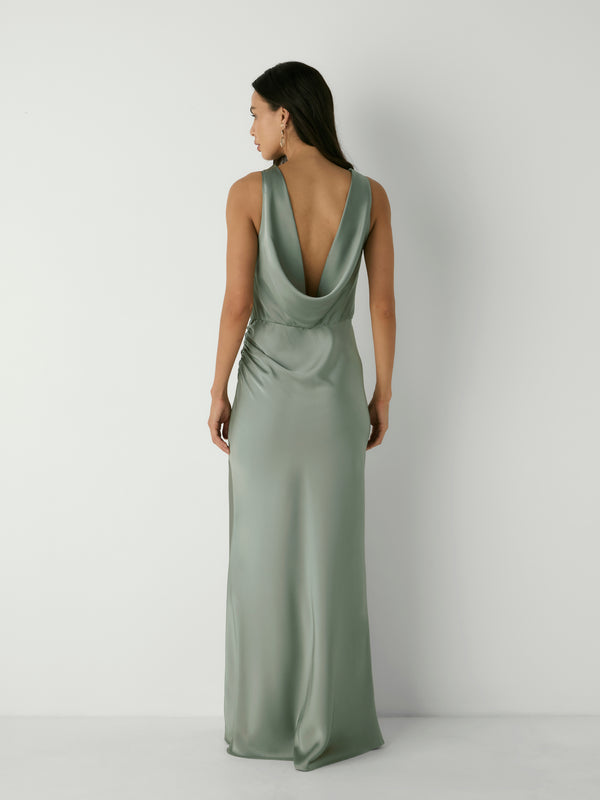 TERA GOWN, back view