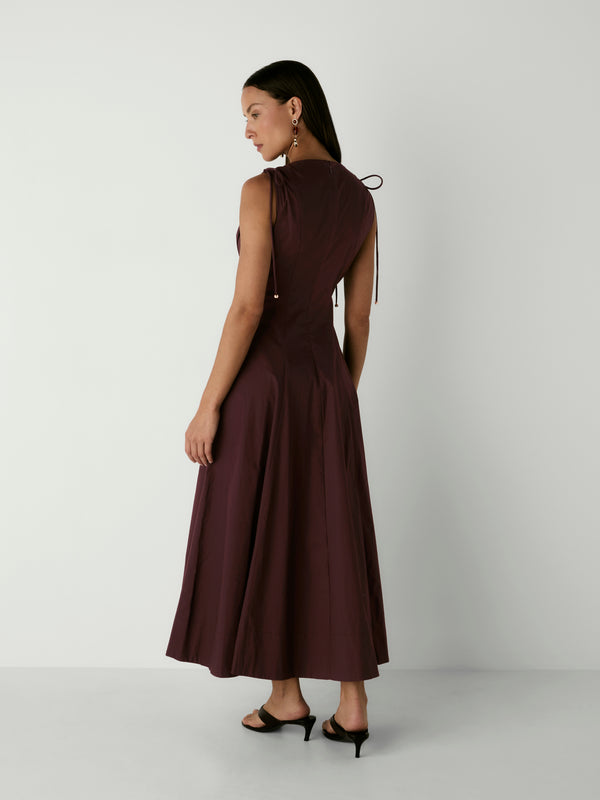 TYLER MAXI DRESS, back view