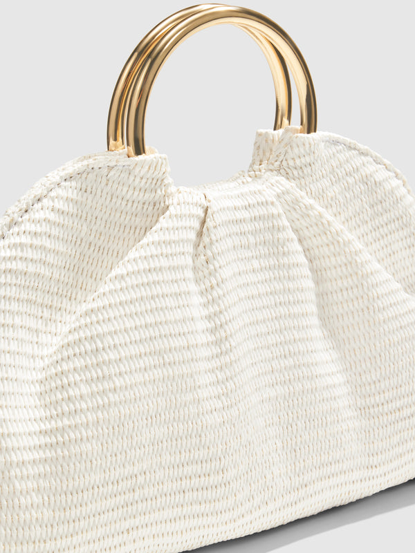 ALEESA CLUTCH, close-up detail