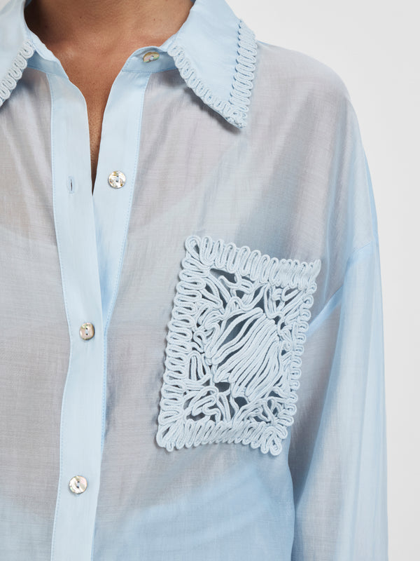 SHEIKE Marbella Shirt Blue 1008402 Detail Image