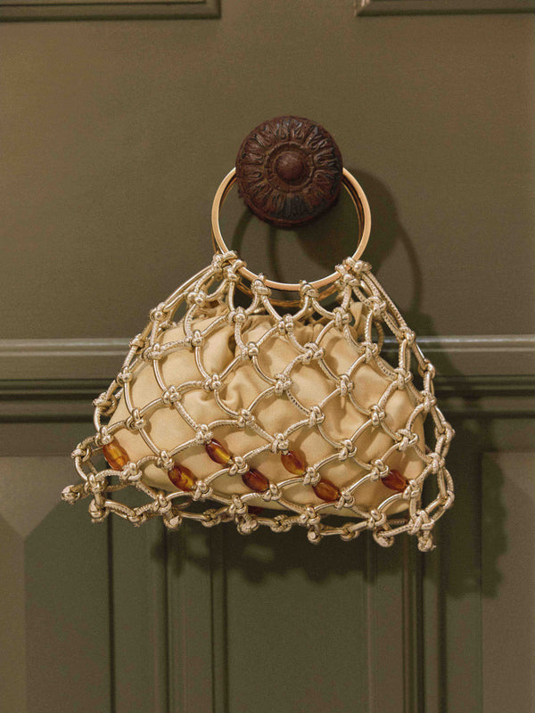 SHEIKE Alexa Bag Gold 1008137 Campaign Image