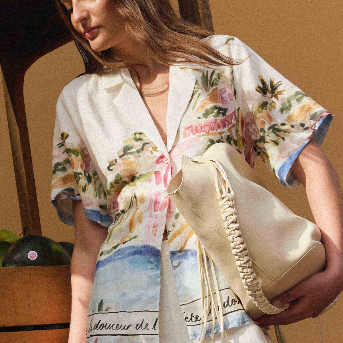 SIGNATURE RIVIERA SILK SHIRT