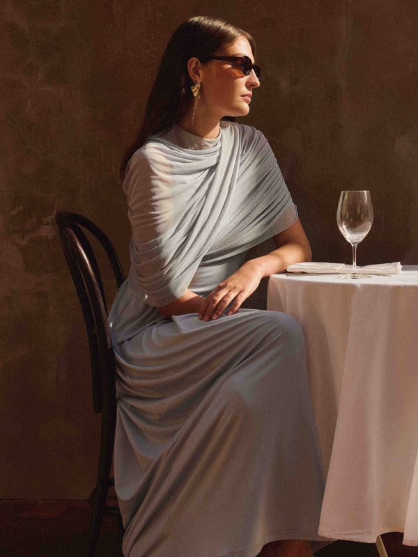 SHEIKE Lola Gown Blue 1008113 Campaign Image