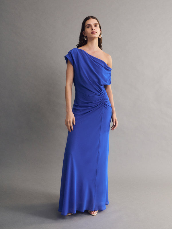 SHEIKE Ariel Maxi Dress Cobalt 1008863 Campaign Image
