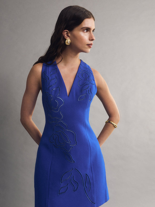 SHEIKE Emilie Mini Dress Cobalt 1008867 Campaign Image