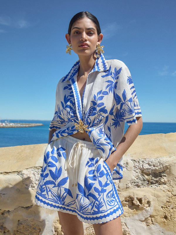 SHEIKE Becca Palm Short Print 1008297 Campaign Image