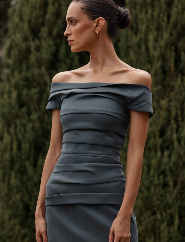 Shop Formal Dress - SONIQUE MAXI DRESS fifth image