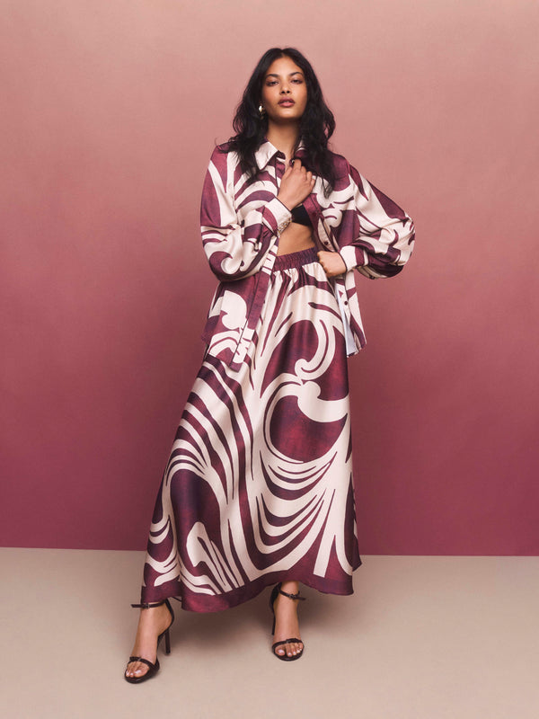 INES MAXI SKIRT