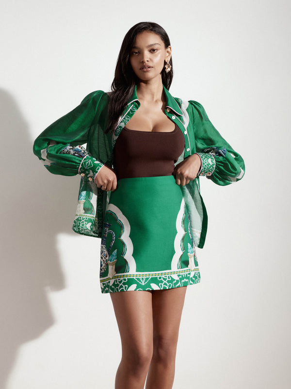 SHEIKE Helena Mini Skirt Print 1007858 Campaign Image