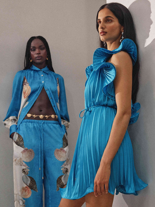 SHEIKE Lexi Mini Dress Blue 1007484 Campaign Image