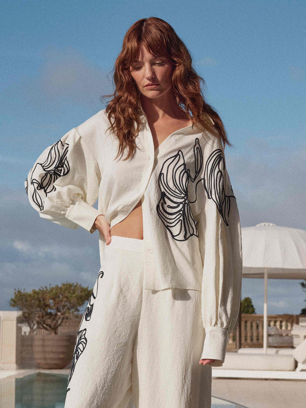 SHEIKE Milos Shirt Ivory 1007507 Campaign Image