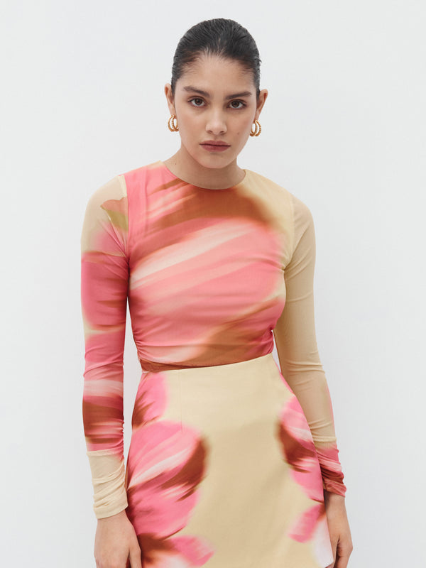 SHEIKE Sabrina Top Floral 1007845 Campaign Image