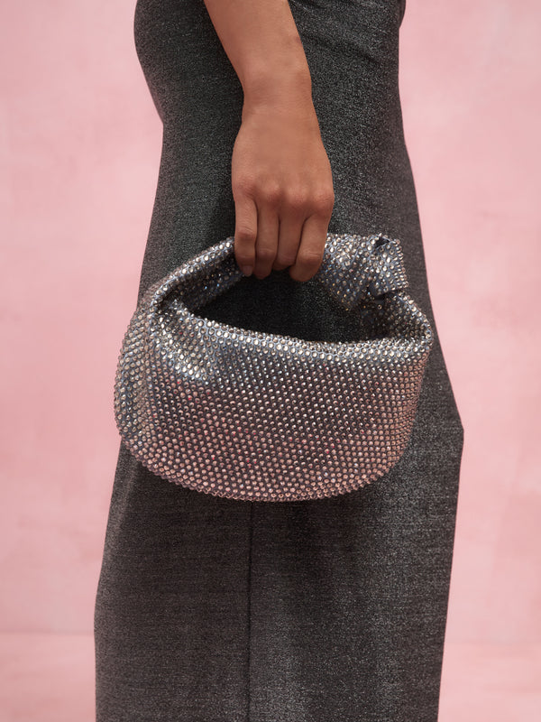 SHEIKE Simone Clutch Silver 1007393 Campaign Image