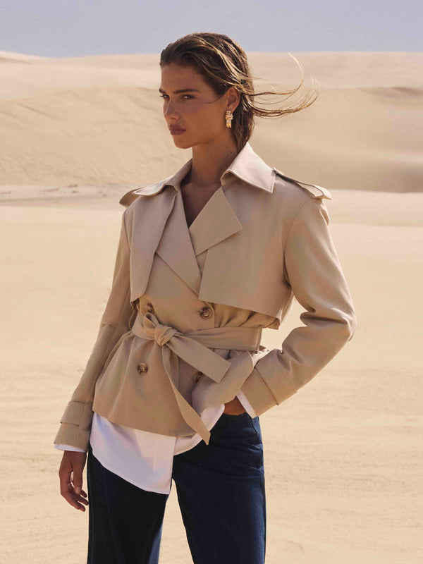 SHEIKE Tiva Jacket Tan 1007718 Campaign Image
