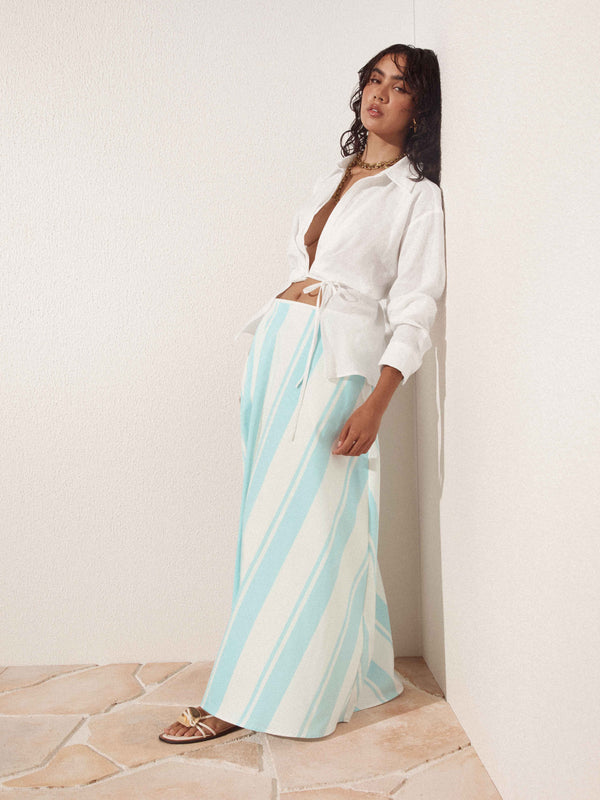SHEIKE Vacation Stripe Skirt Stripe 1007337 Campaign Image