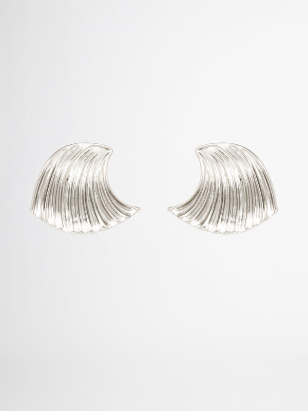 NATALIA EARRINGS SILVER GHOST IMAGE