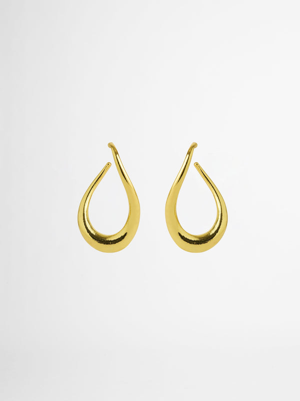 ALEXIS EARRINGS GOLD GHOST IMAGE
