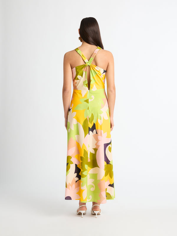 SHEIKE Kansas Maxi Dress Floral 1006931 Back Image