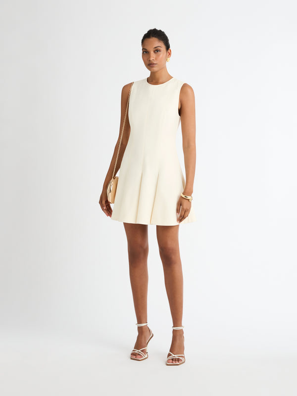 Size8 SHEIKE Stockholm Mini Dress Cream 1007050 Front Image