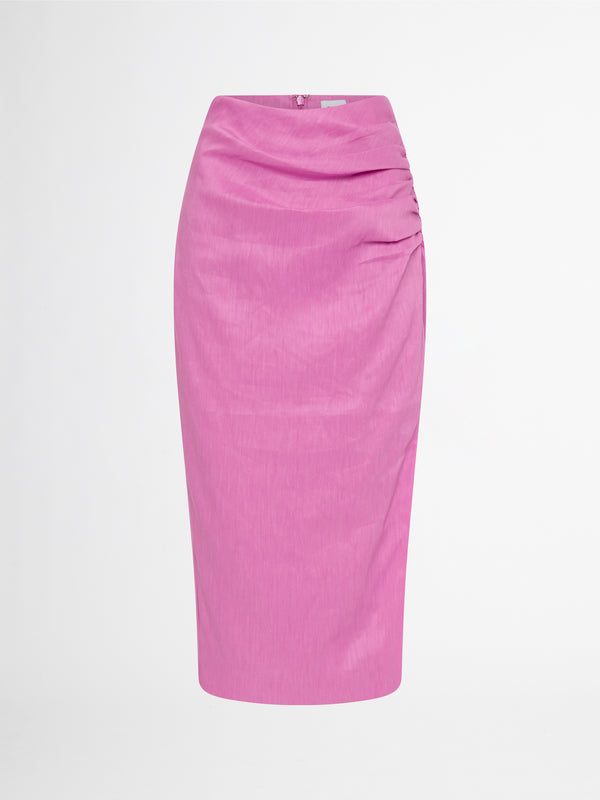 BOARDWALK SKIRT IN CANDY PINK GHOST IMAGE