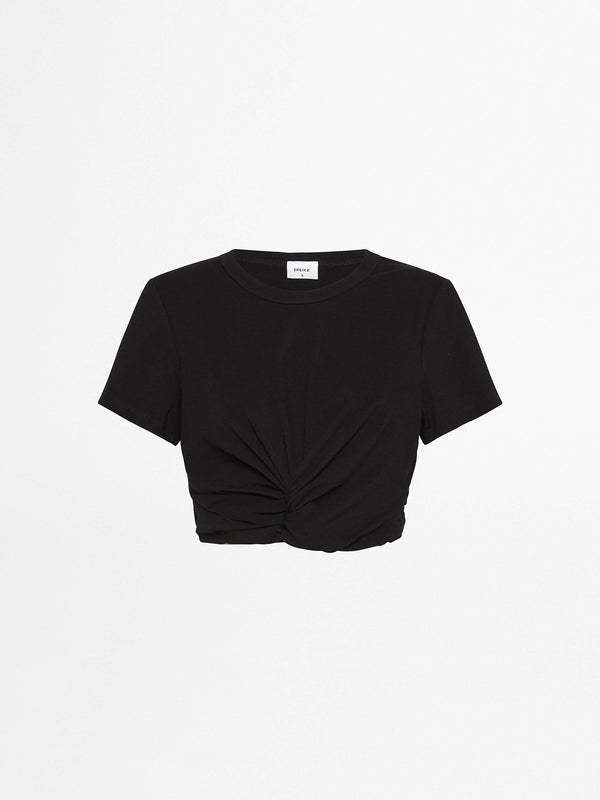 IMAGES CROPPED TEE IN BLACK GHOST IMAGE