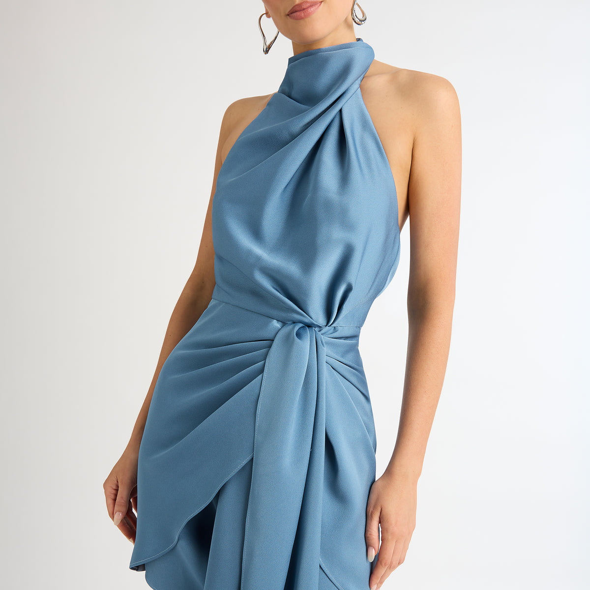 Eternal Flame Dress | Blue Mini Dress | SHEIKE