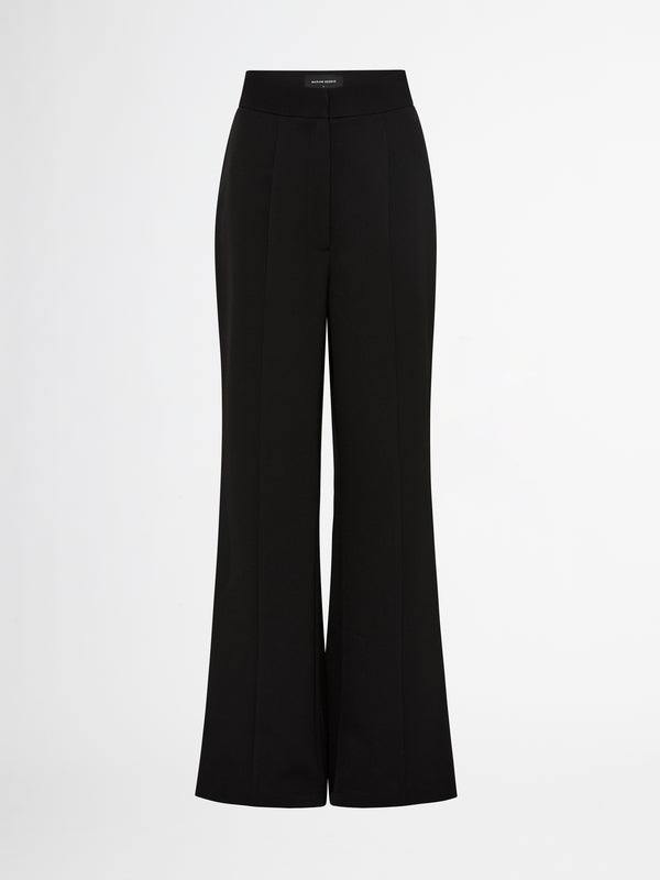 FRANKIE HIGHWAISTED FLARE PANT IN BLACK GHOST IMAGE