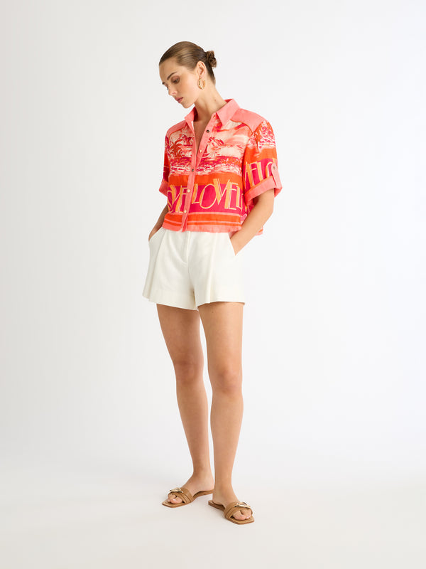 LOVE BOAT CROP SHIRT STYLED IMAGE