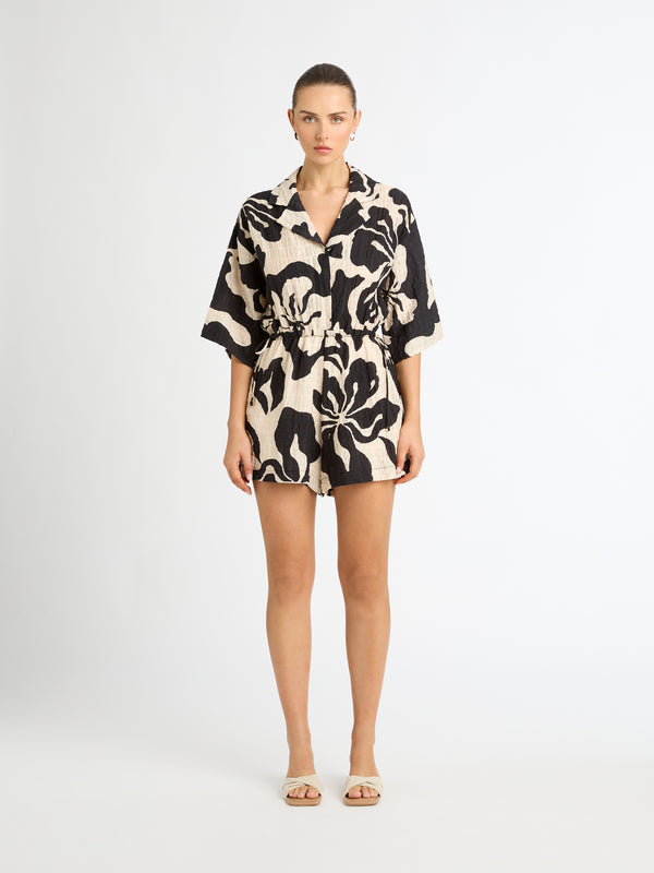 PACIFICAO PLAYSUIT PRINT FRONT IMAGE